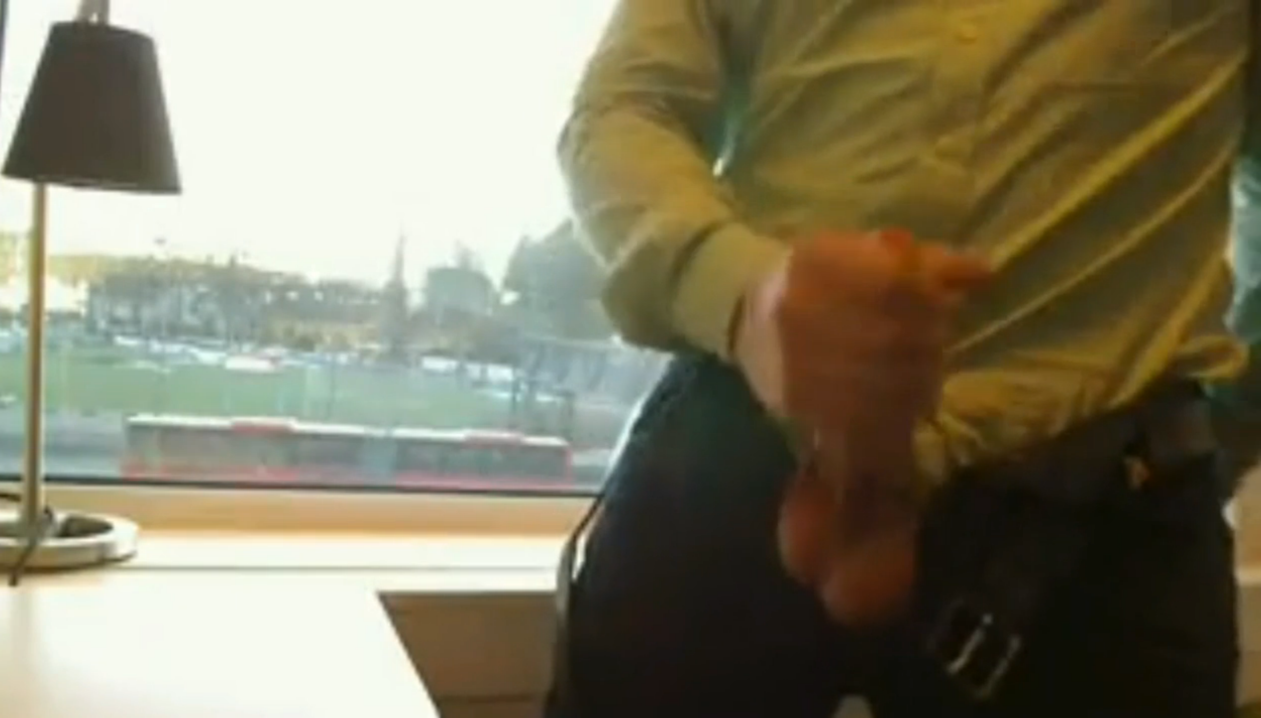 Office jerkoff