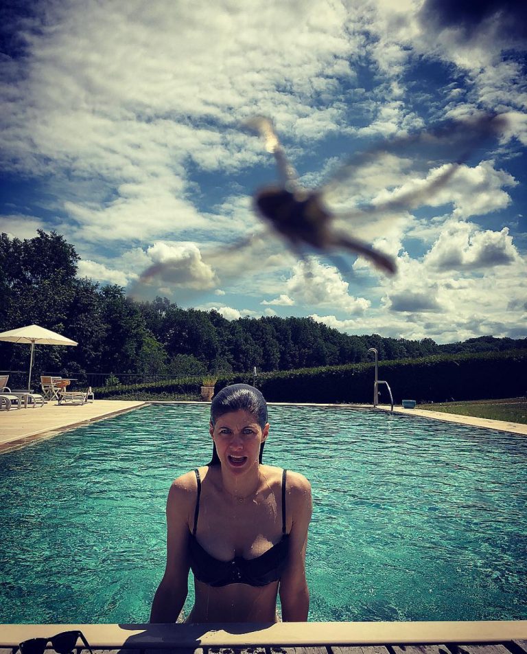 Not Even A Giant Bug Can Take Away From Alexandra Daddario In A Bikini
