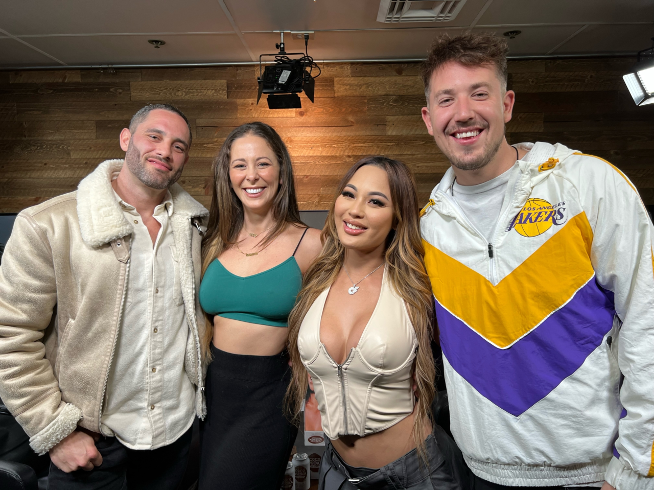 Pillowtalk podcast interview turns into 3some - cherie deville