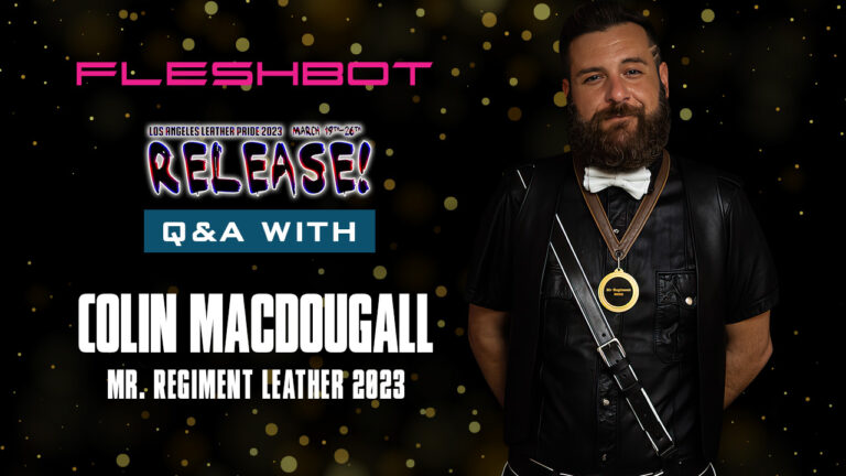 L.A. Leather Pride Q&A with Mr. Regiment Leather, Colin MacDougal