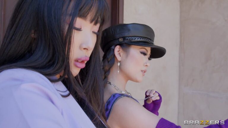 Rival Streamers Lulu Chu and Elle Lee Share a Cock to Go Viral