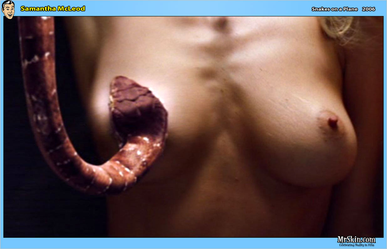 Snakes on a plane nude scene