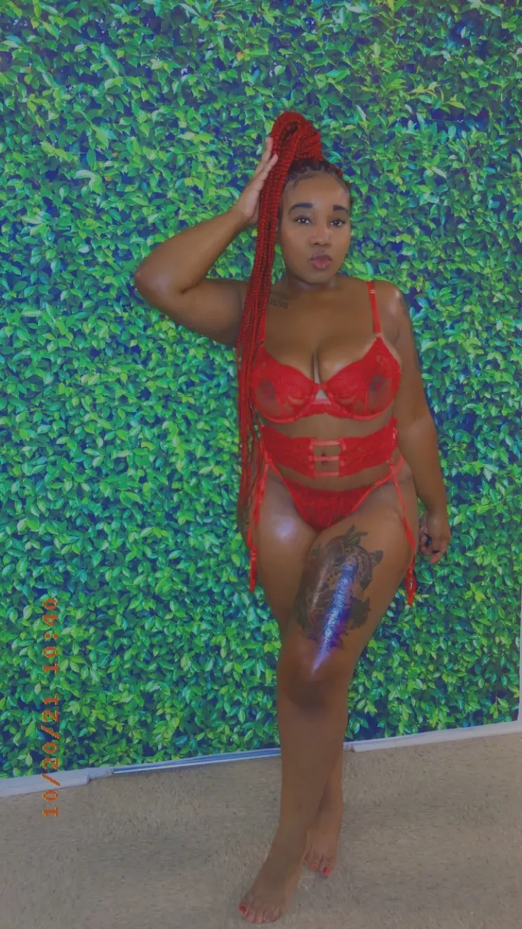 Chyna Monroee's fierce lookChyna Monroee's powerful gazeChyna Monroee's confident stare