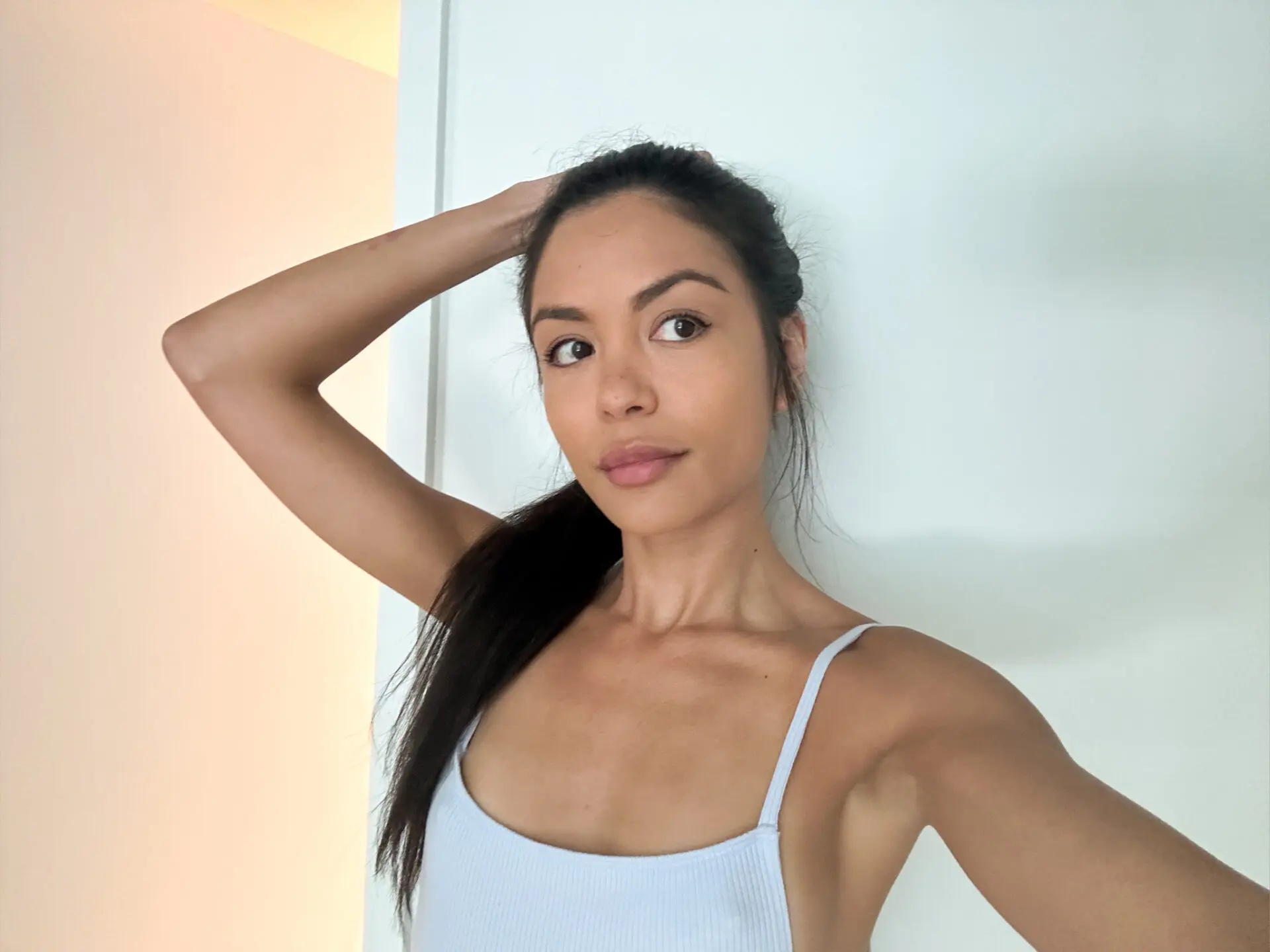 Kora Sinns exudes powerful self-assurance