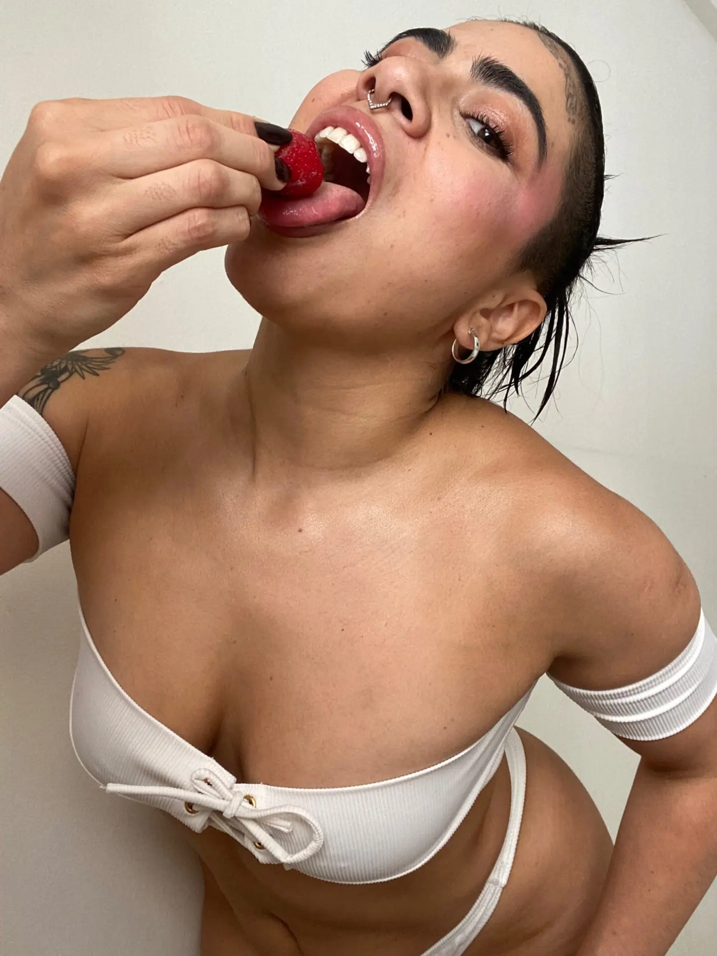 She commanded attention effortlessly