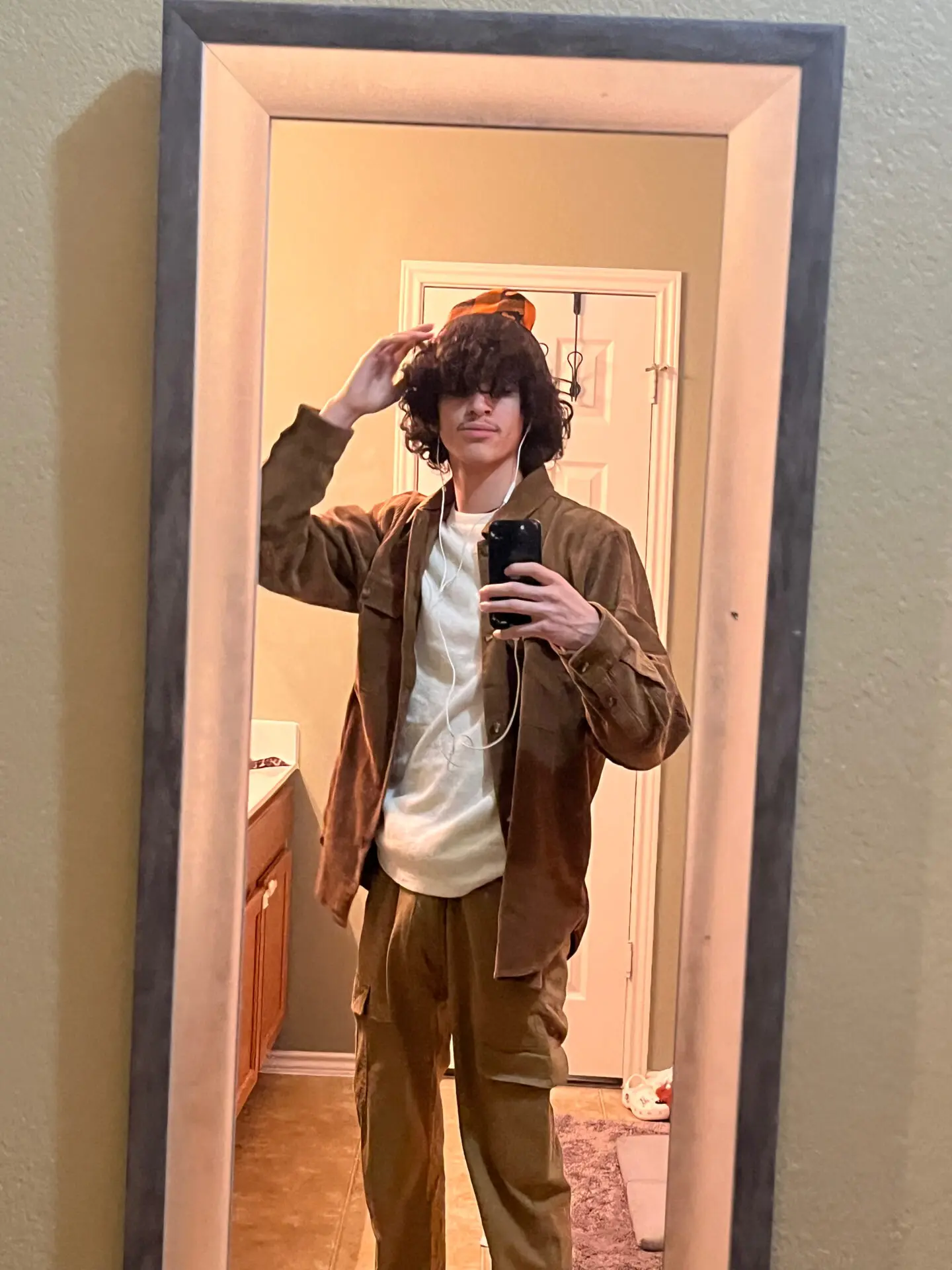 A coy smile a promise of more