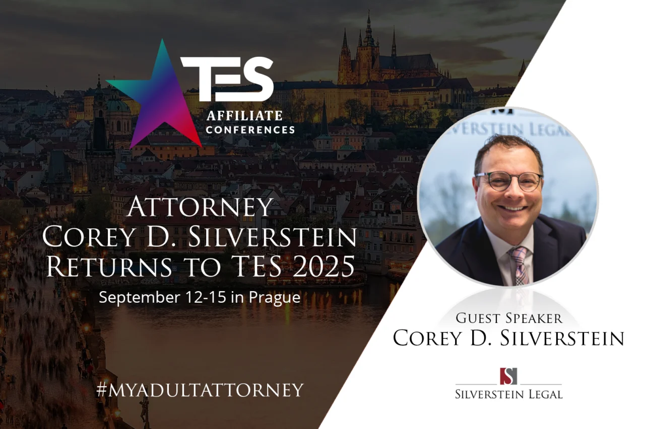 Attorney Corey Silverstein to Attend TES Prague 2025