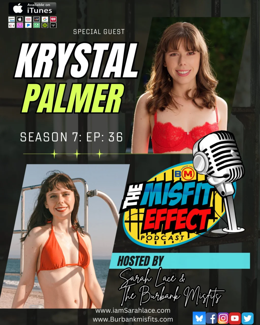 Krystal Palmer Appears on The Misfit Effect Podcast