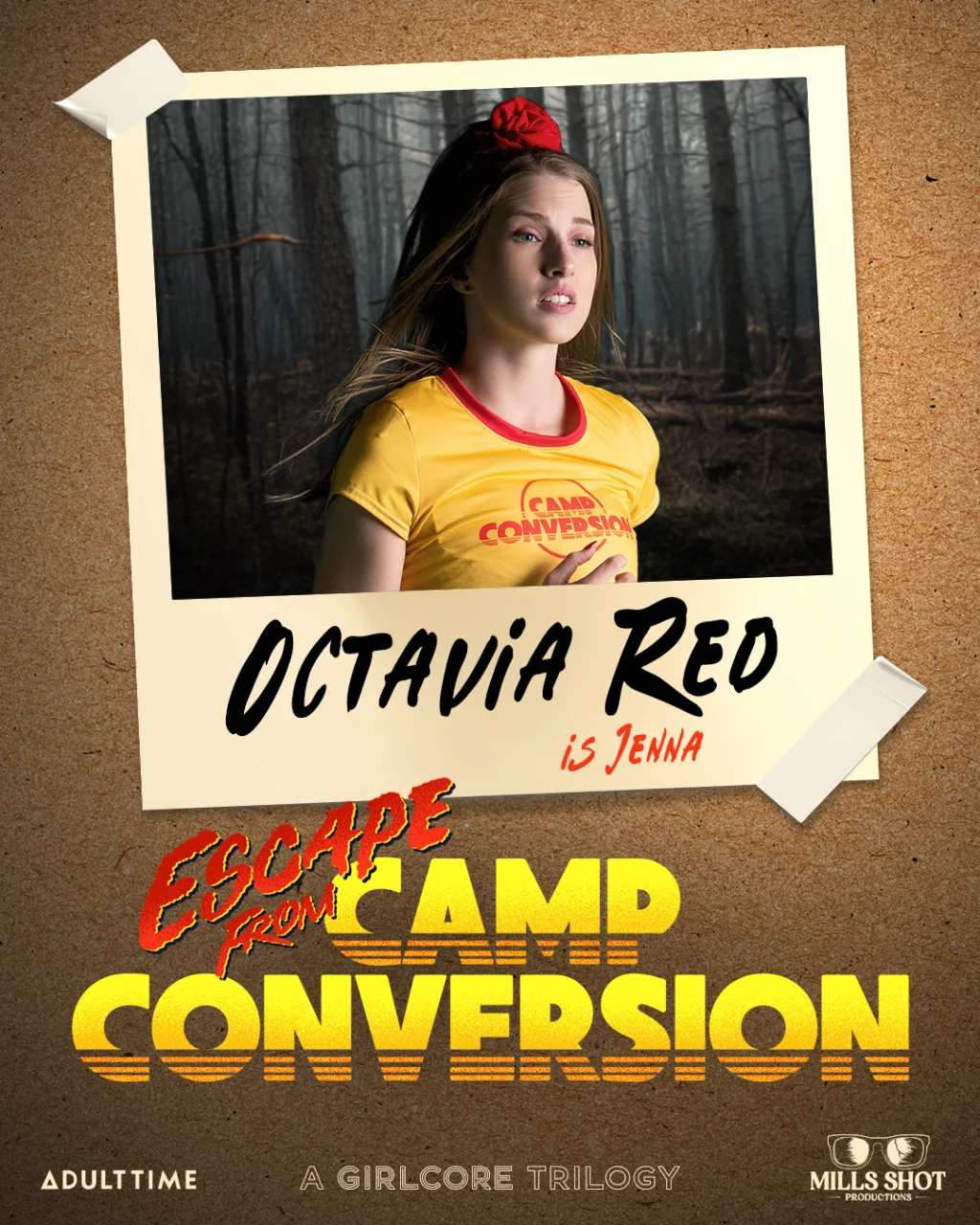 Octavia Red Stars in Adult Time’s ‘Escape from Camp Conversion’