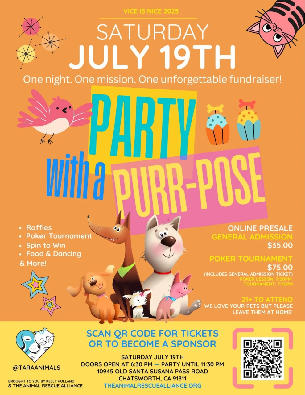 VICE IS NICE 2025: Party with a PURR-pose Returns July 19th