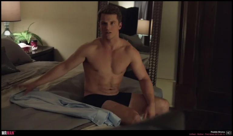 Blonde Hottie Freddie Stroma Gets Wet In White Undies for Peacemaker