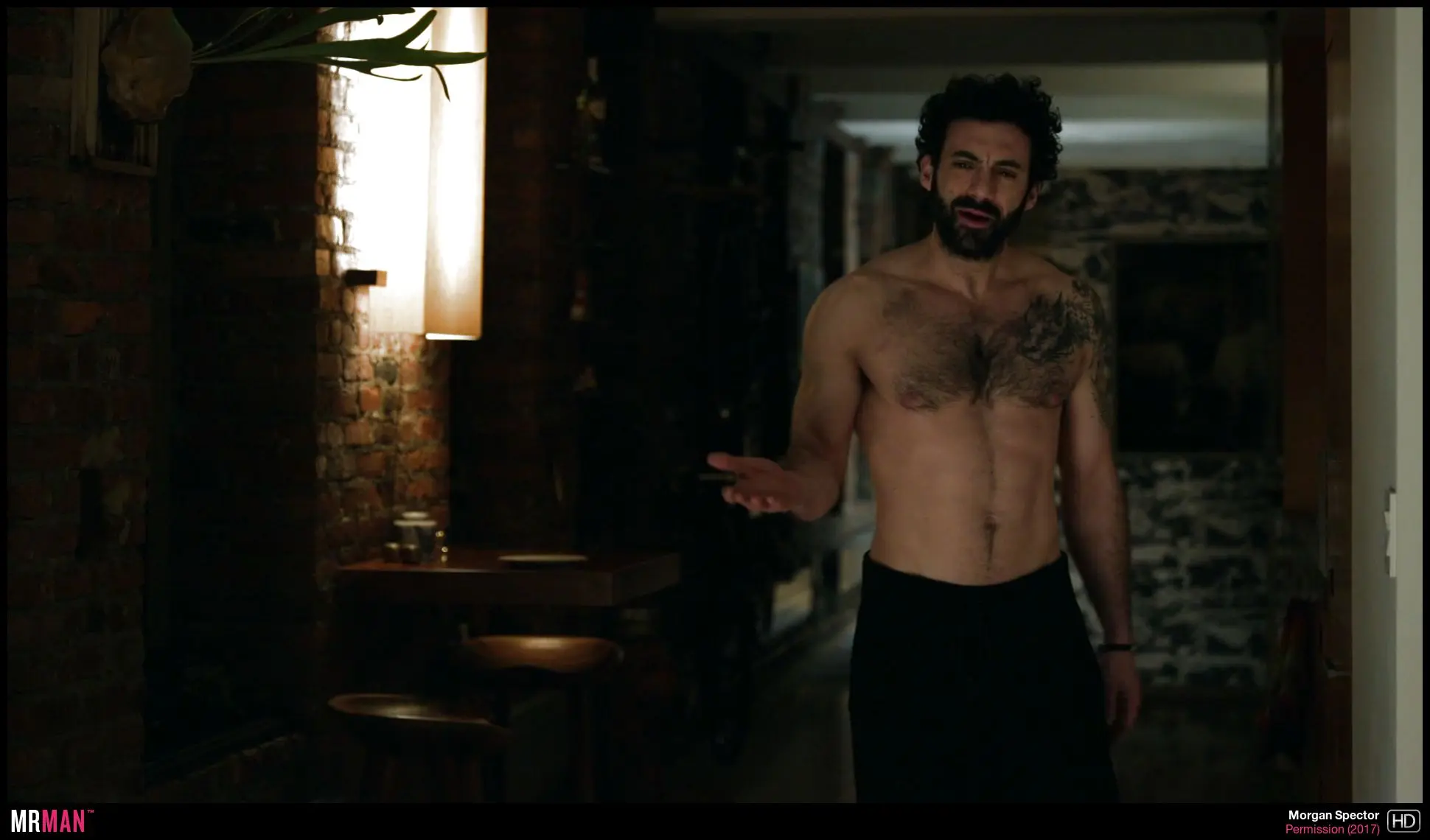 Morgan Spector shirtless pic