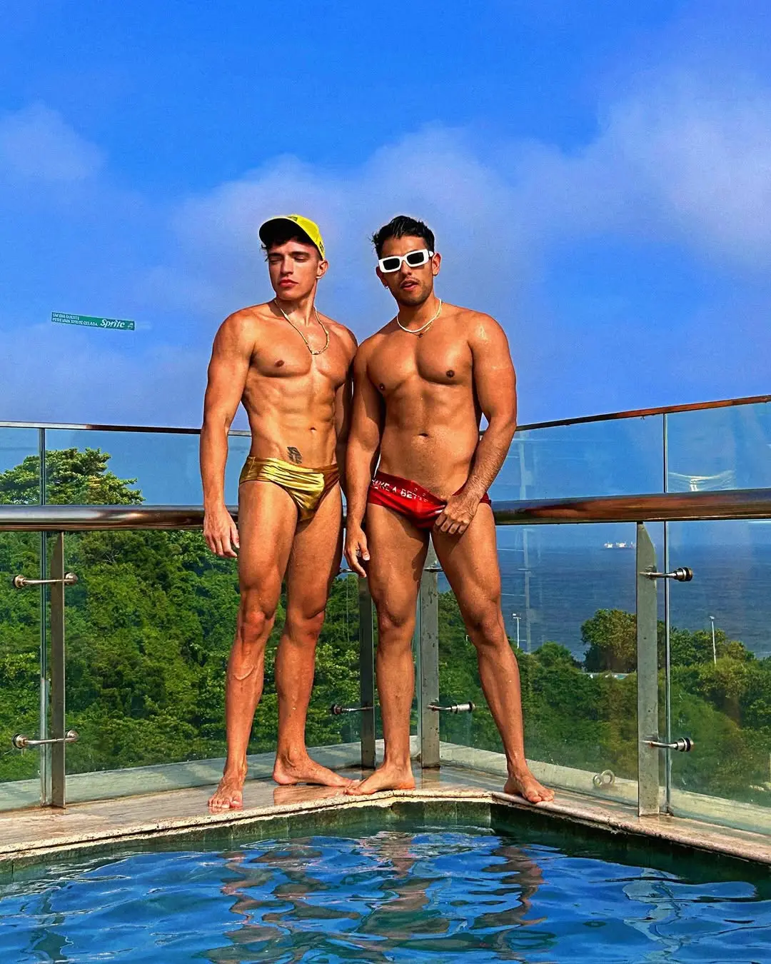 Franek Skywalker in Speedo pic 