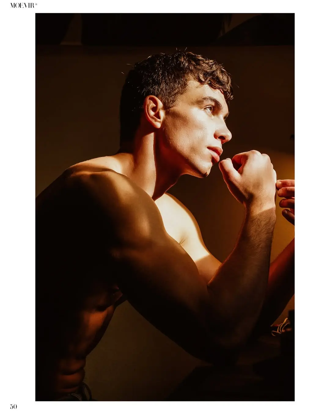 male model shirtless pic