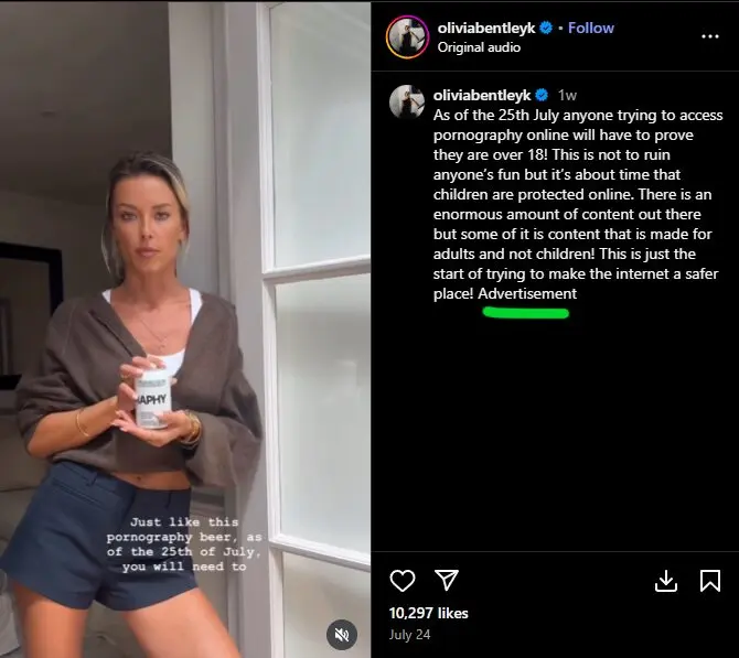 Influencers Enlisted to Promote UK Porn Age-Verification Laws Amid Public Backlash