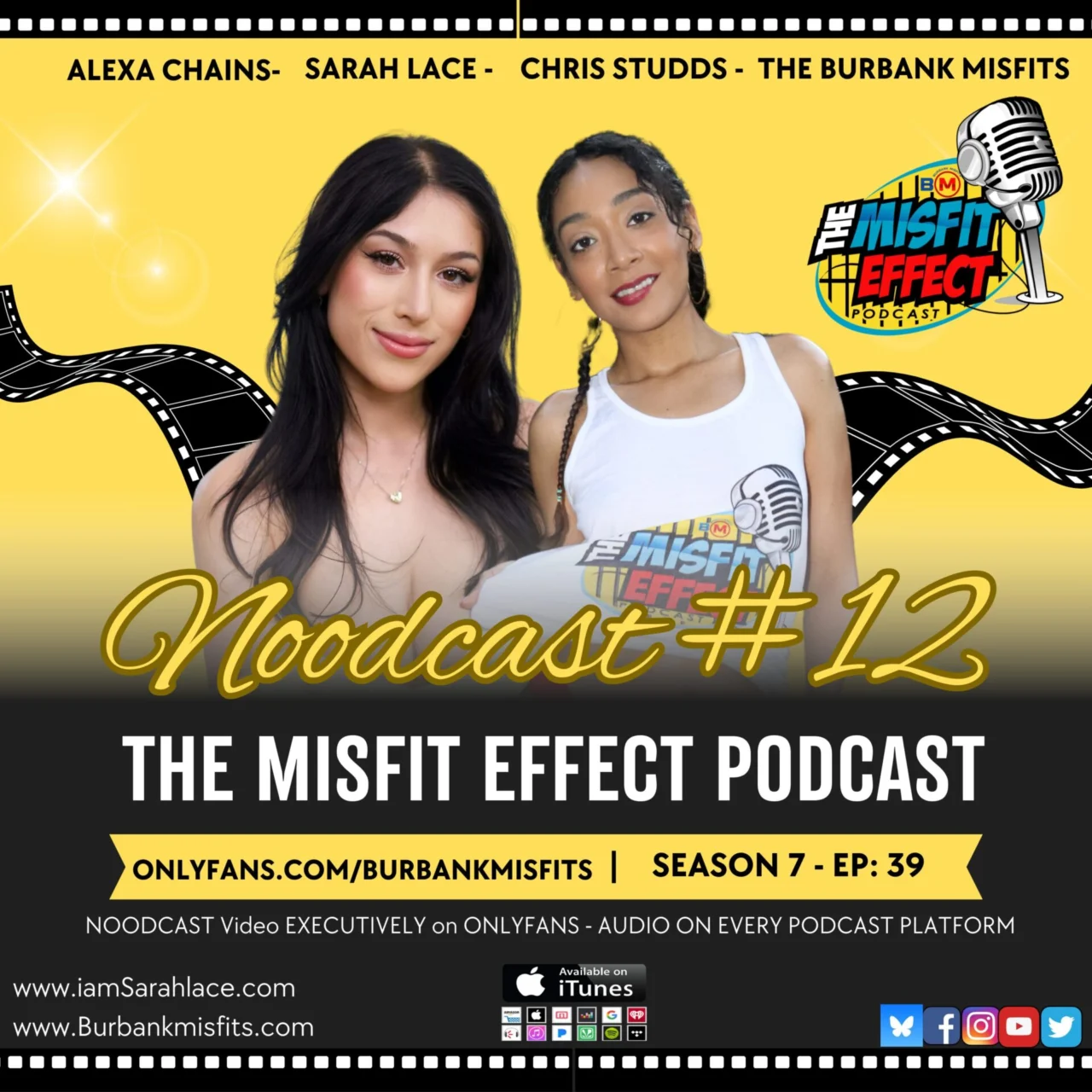 Misfit Effect Fully Nude Episodes Welcomes Alexa Chains For 12th Noodcast