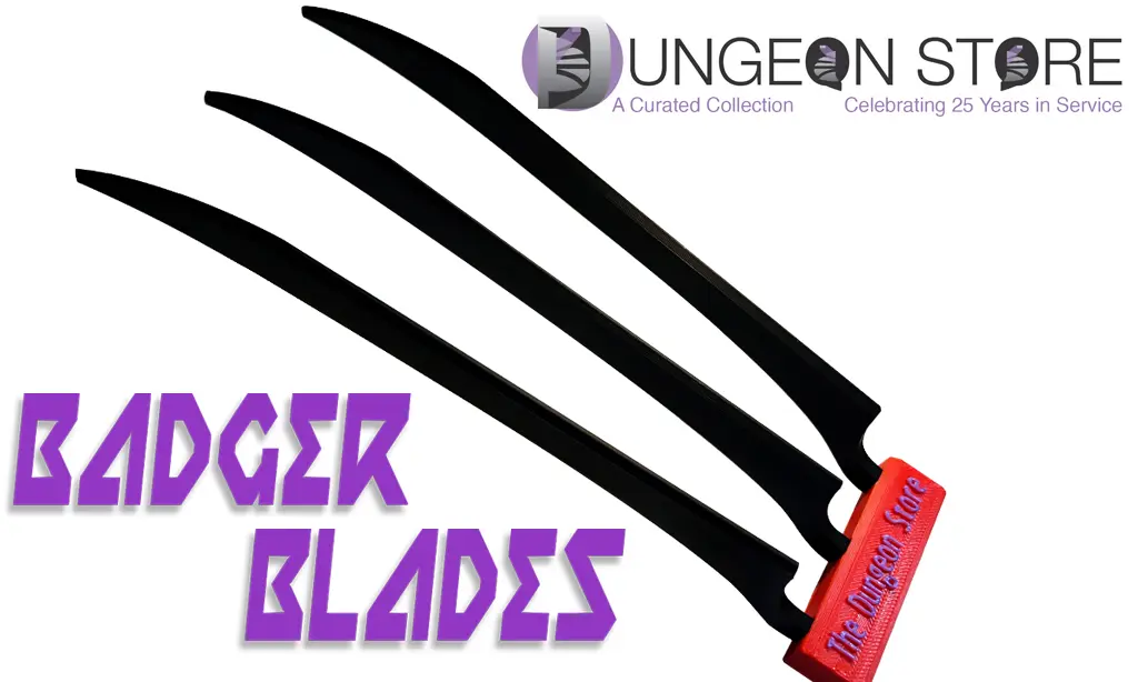The Dungeon Store Unveils Badger Blades for Violet Wands
