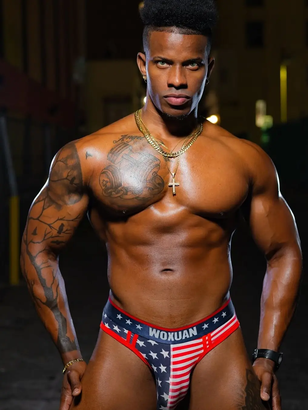 go go stud in underwear