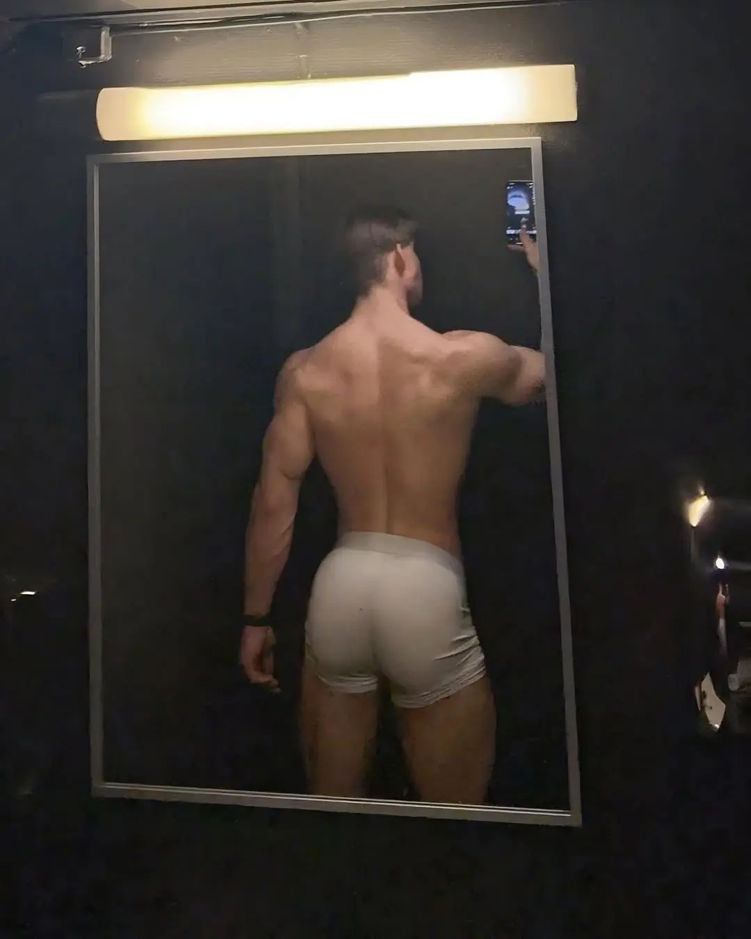 muscle butt in underwear
