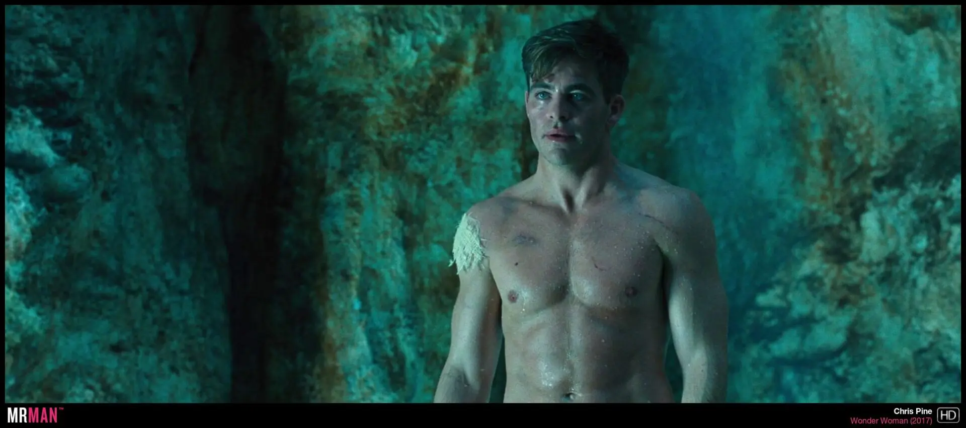 Chris Pine shirtless