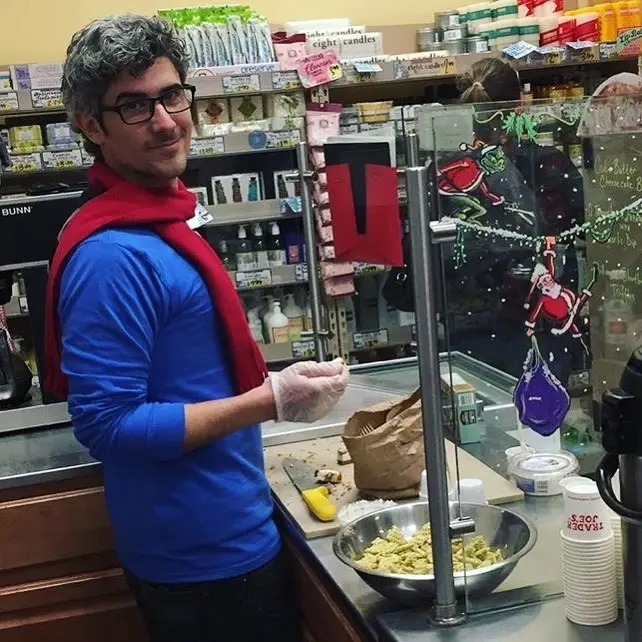 hot guy at grocery store