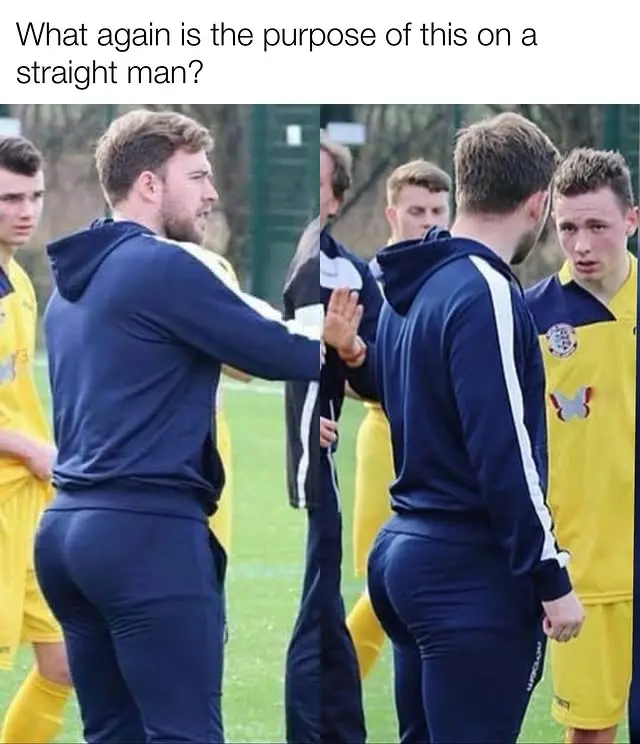 hot male athlete meme