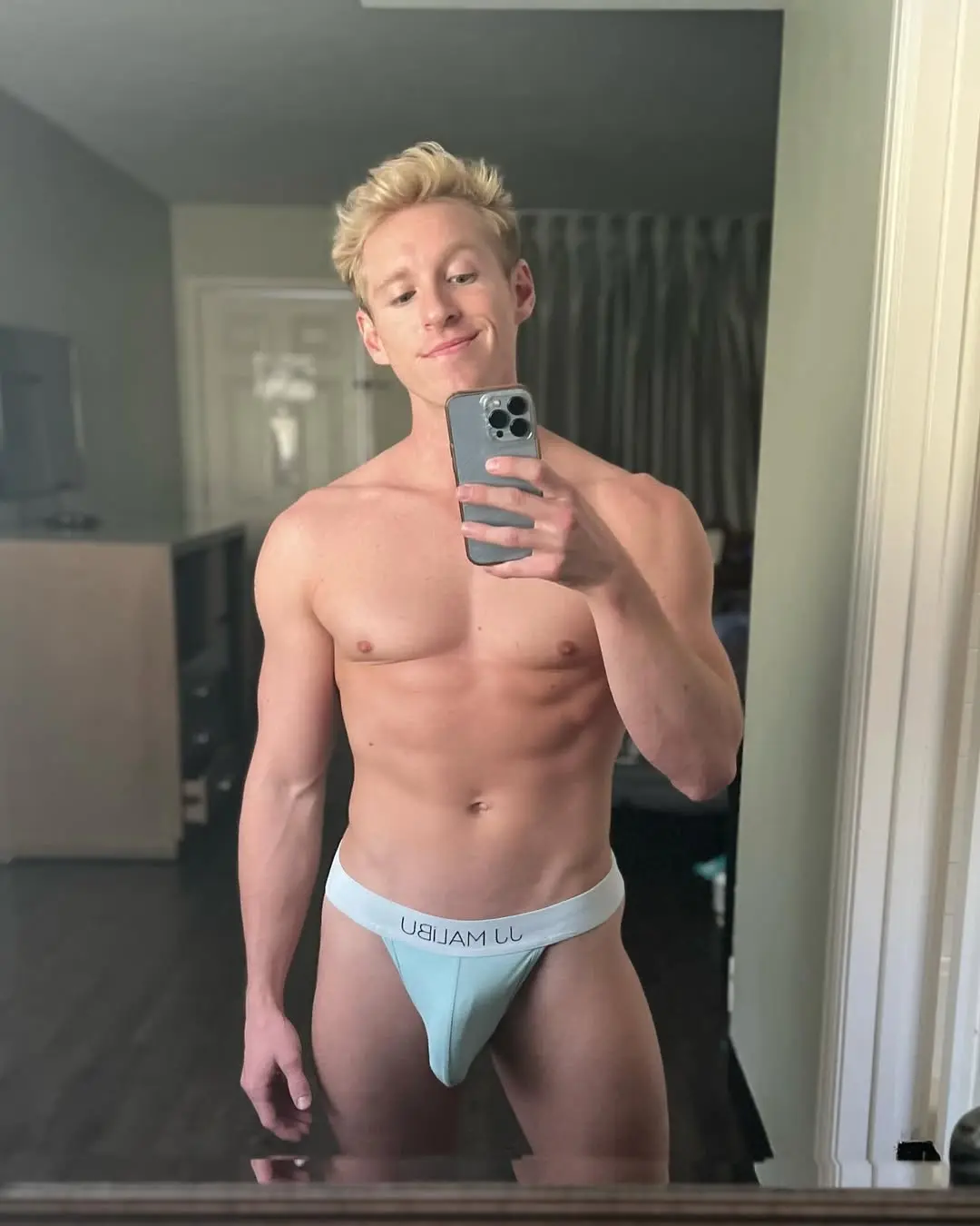 Grayson Cole bulging in underwear