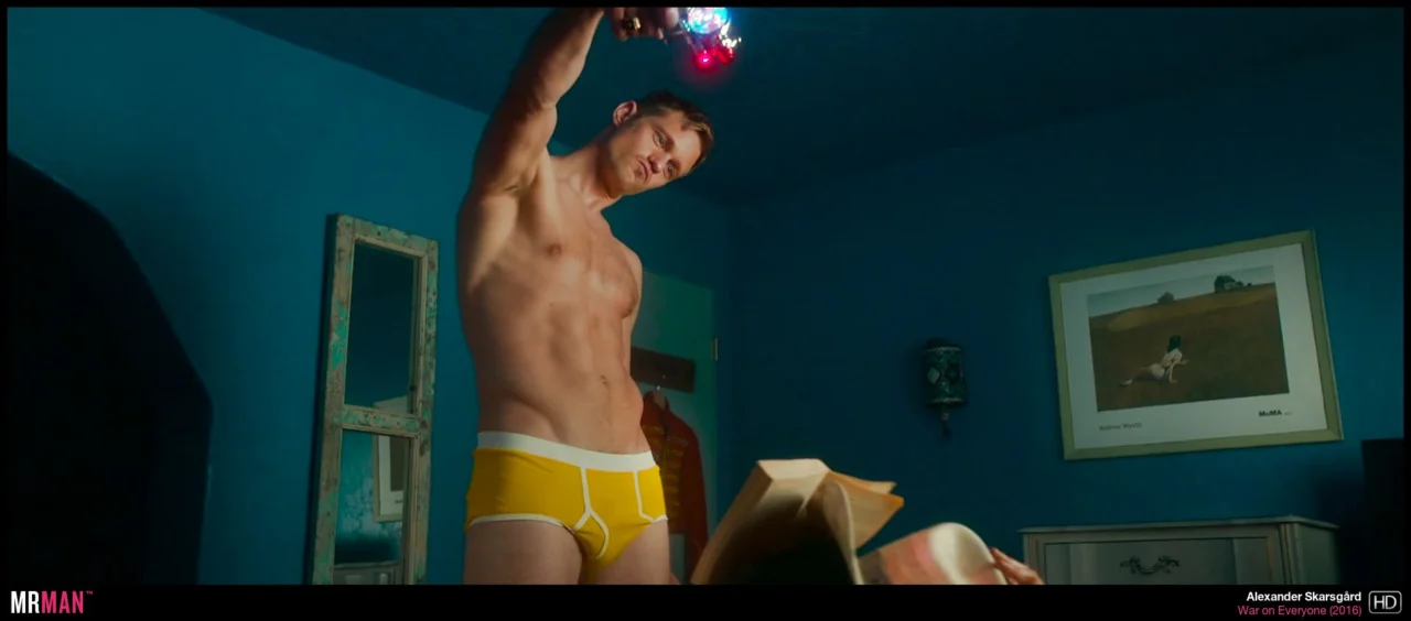 Alexander Skarsgård Is All BDSM In New Gay Romance Film
