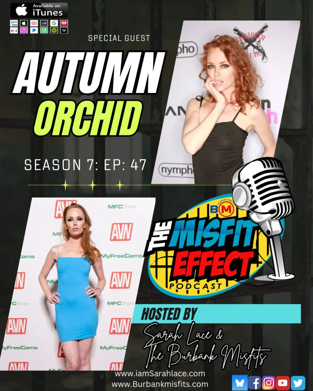 Autumn Orchid Appears on the Misfit Effect Podcast