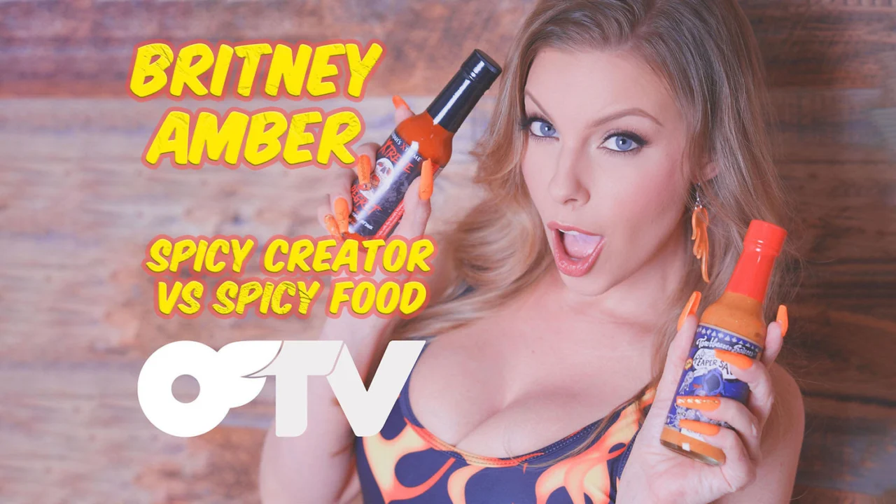 Britney Amber Brings Spicy Creator Vs Spicy Food To OFTV