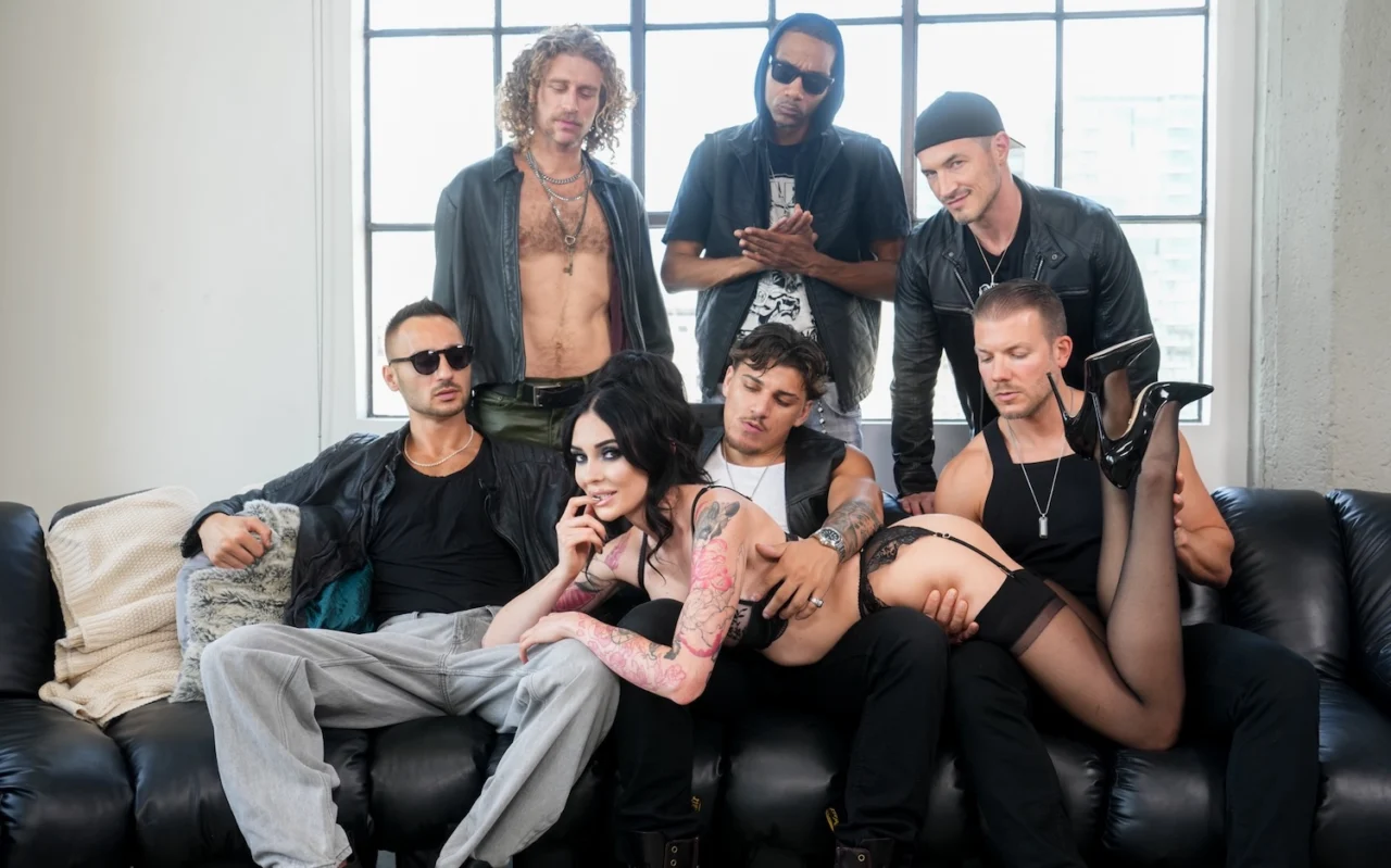 Charlotte Sins’ 1st Gangbang NOW Streaming on Adult Time