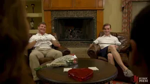 Colby Jansen, and Sebastian Keys for KinkMen.
