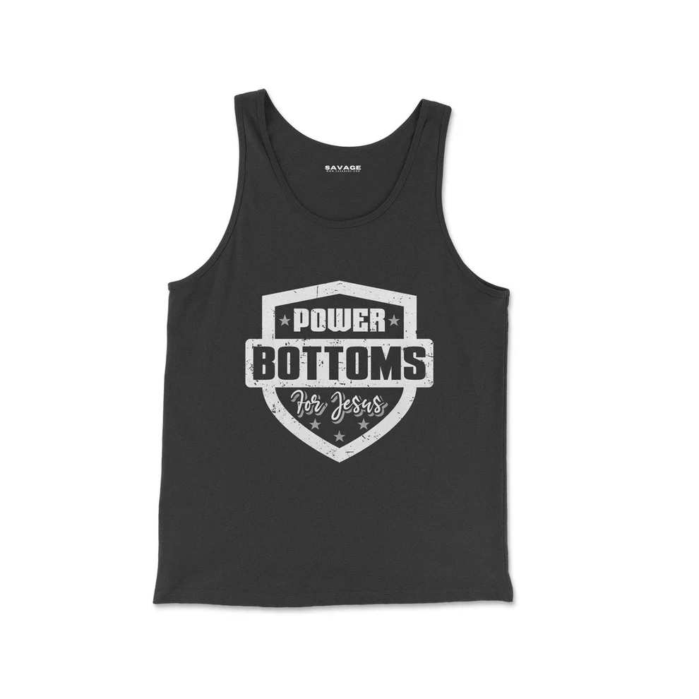 power bottom for jesus tshirt