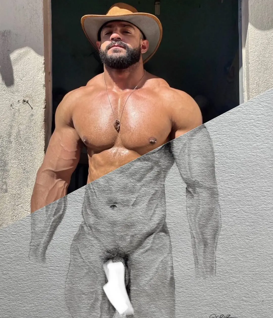 nude male model