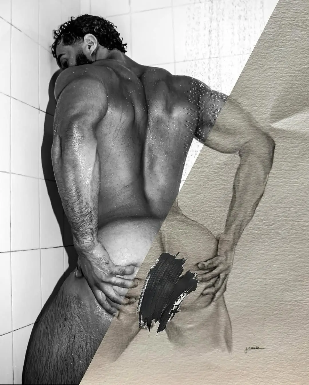 male muscle ass pic