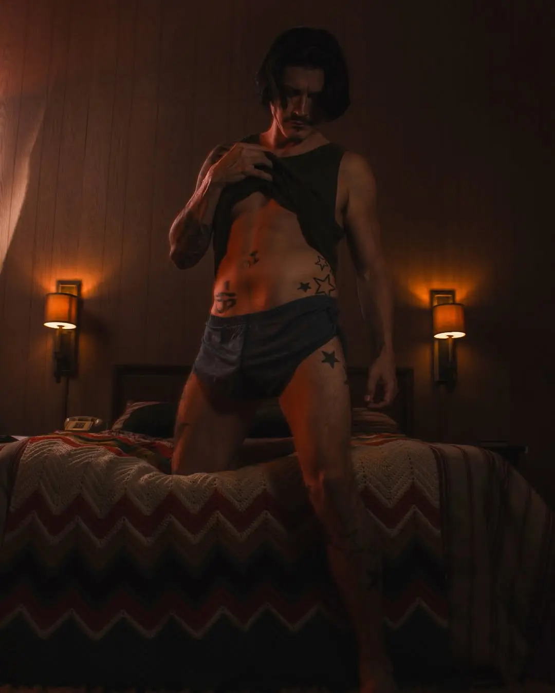 male model in underwear pic
