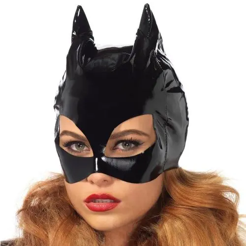 Vinyl Cat Mask - Black