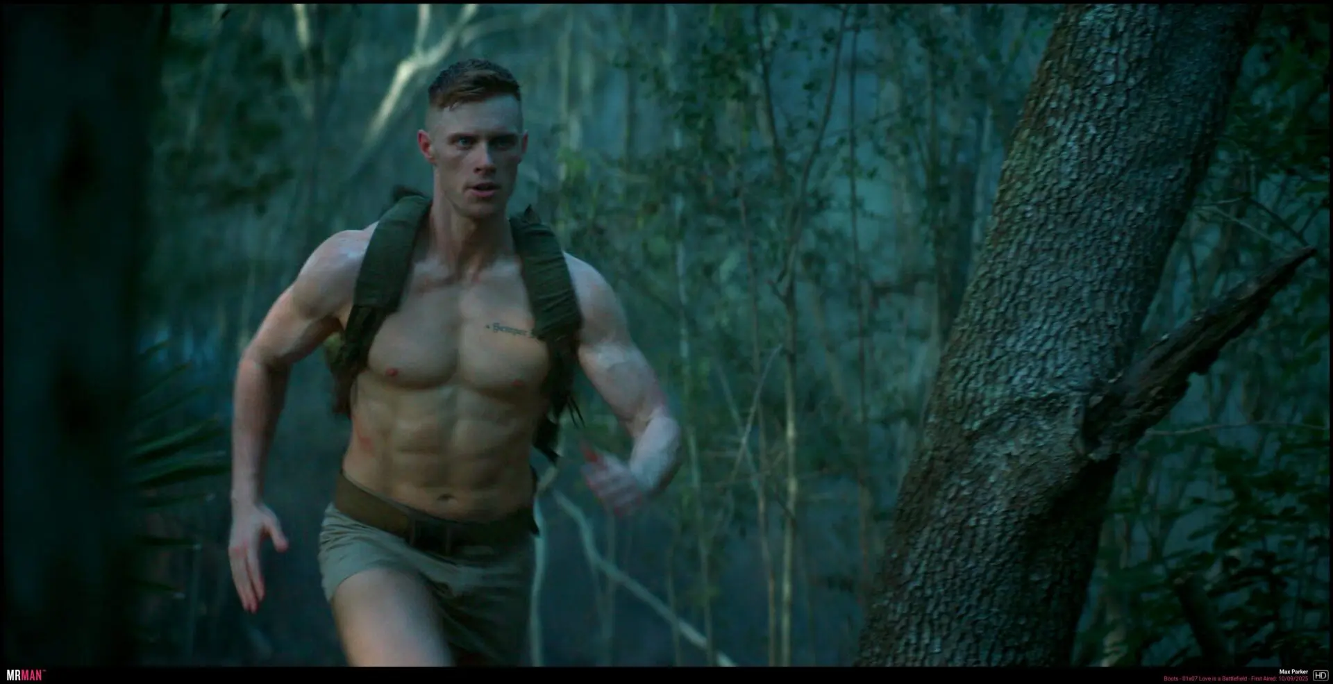 Max Parker shirtless pic