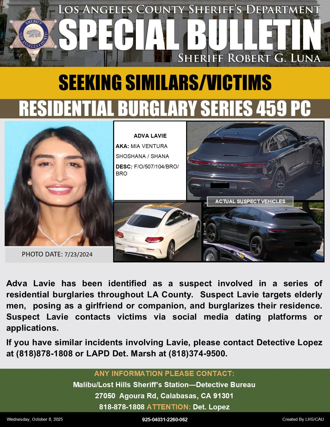 Penthouse Pet Turned ‘Honey Trap’ Suspect: Police Say Model Targeted Elderly Men Across L.A.