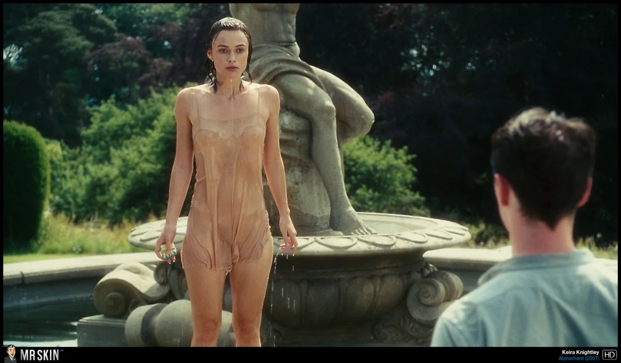 Keira Knightley in Atonement (2007) in Celebrities With Small Tits