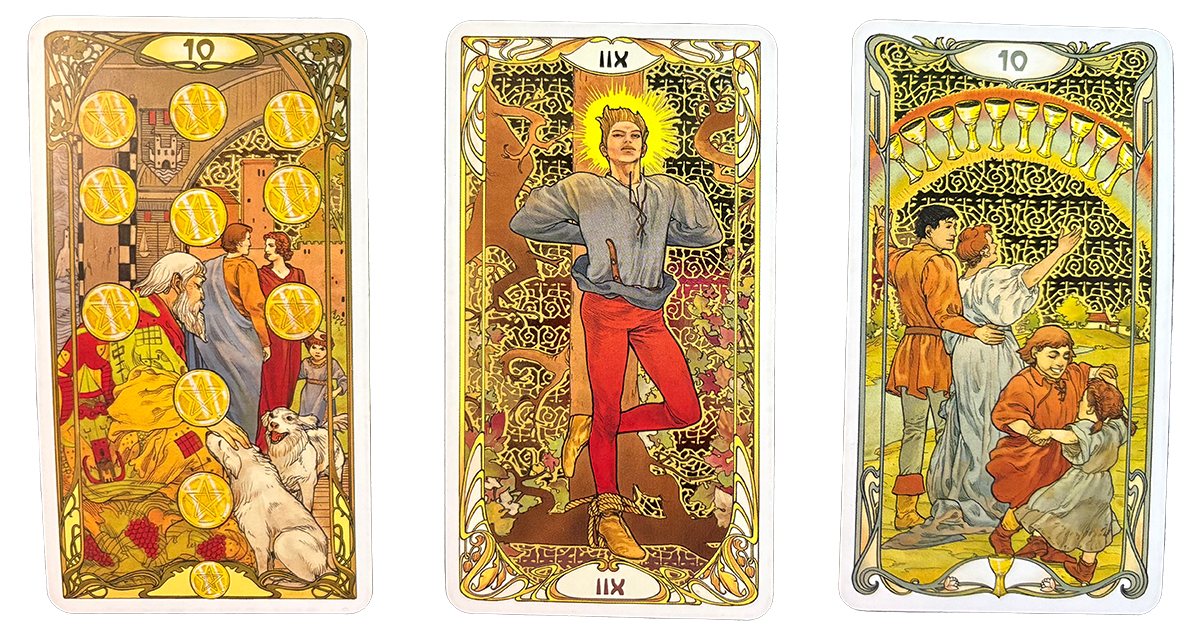 The Earth Sign Triplicity - October 2025 - Tarot Card 01