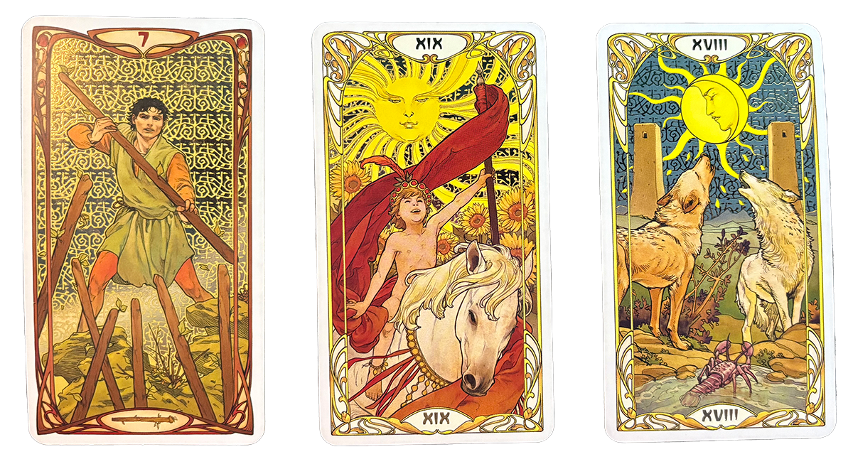 The Fire Sign Triplicity - October 2025 - Tarot Card 01