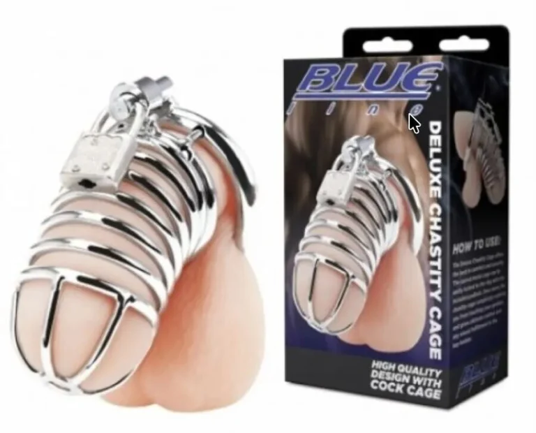 Deluxe Stainless Steel Chastity Cage