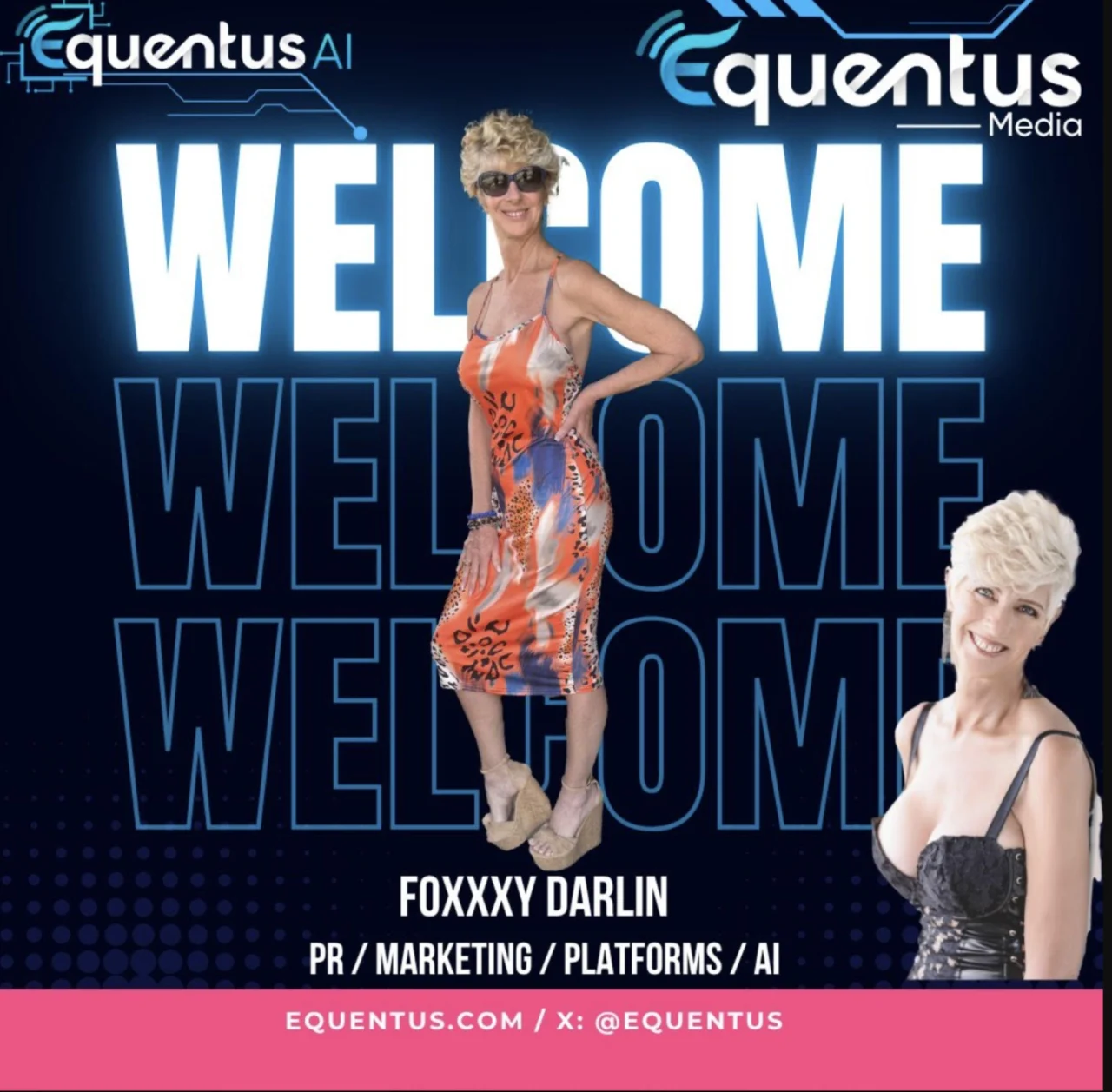 GILF Foxxxy Darlin Joins Equentus and Releases New Scene