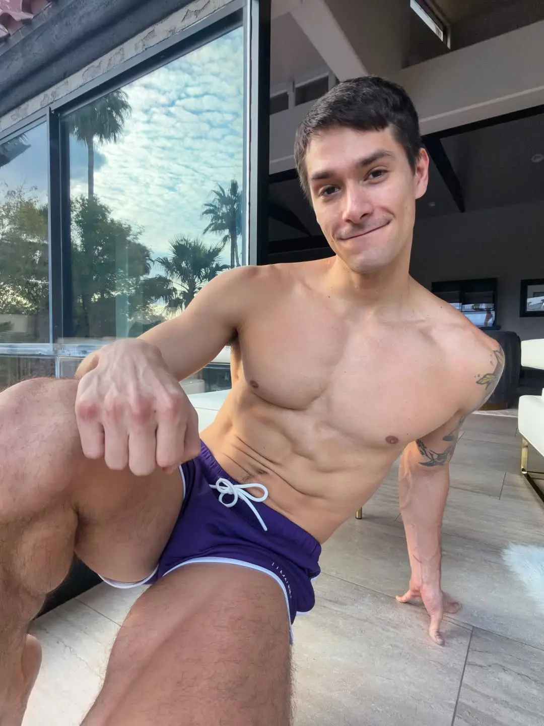 Zander Woodz shirtless pic