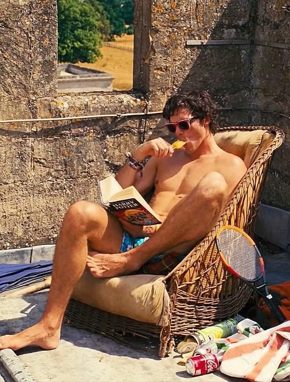 Jacob Elordi shirtless