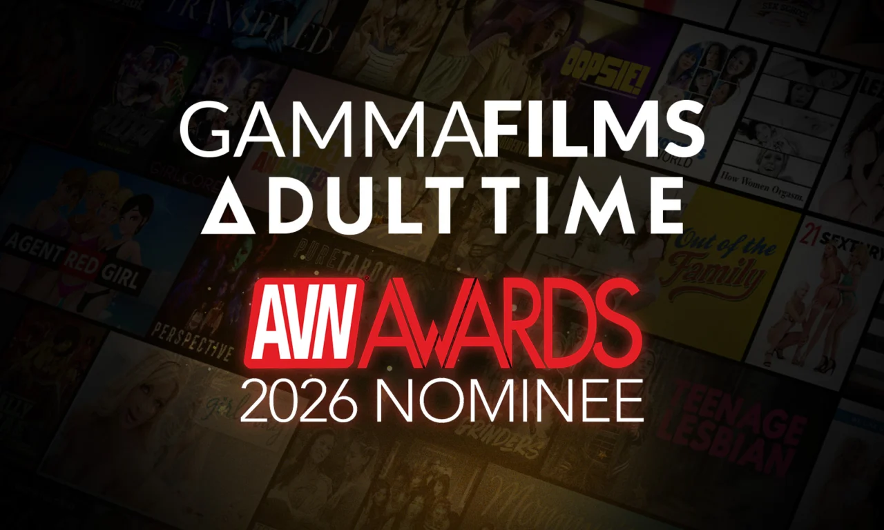 Gamma Films Lands 134 Combined Nominations for 2026 AVN, GayVN Awards