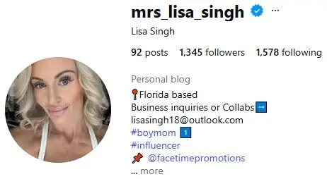 Hot Mom 'influencer' Lisa Singh Arrested Over Incident with Son’s Friend