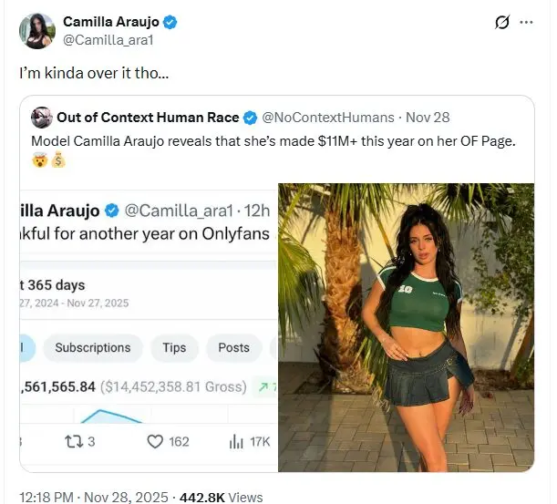 Is Camilla Araujo Retiring?