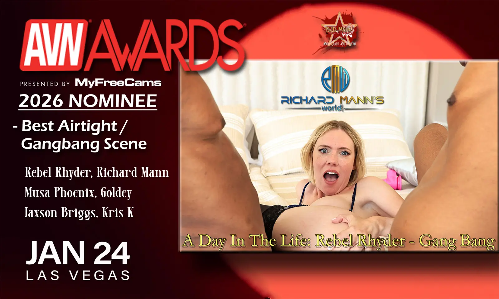 Richard Mann’s World Receives 2026 AVN Nomination